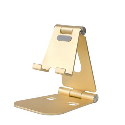 China 270 Degree Rotating Universal Portable Foldable Angle Desktop Aluminum Alloy Mobile Phone Stand Adjustable Mobile Phone Holder for sale