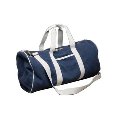 China Duffel Bag Sturdy Round Simple Canvas Military Duffel Bag for sale