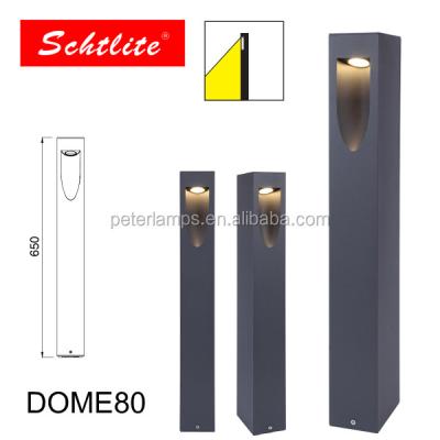 China DOME Square Yard Garden Park Outdoor Single Side One Led Bollard Lighting for sale