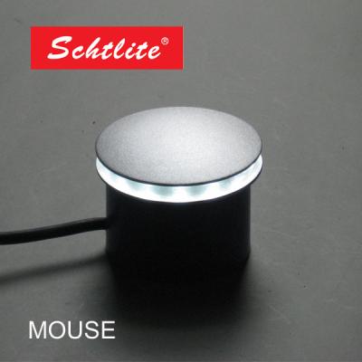 China Colorful Led Garden Mouse 7 Inground Garden Light D=62MM Diameter AC100-240V for sale