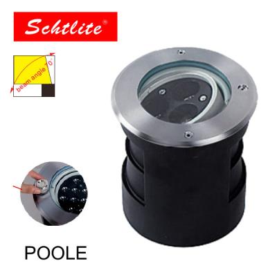 China LANDSCAPE POOLE 7 IP67 9W 12W inground buried led underground light for sale