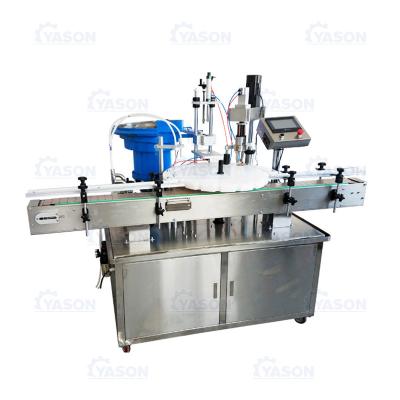 China Automatic Rotary Food Filling Machine With Capping Price for sale