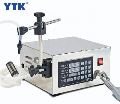 China YTK-130 Small Pump Food Magnetic Liquid Water Filler Single Head Ampoule Filling Machine for sale