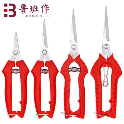 China Professional Plastic Universal Cutter Branch Cutter Fruit Tree Pruner Garden Florist Flower Pick Scissors for sale