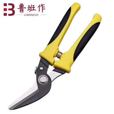 China ELECTRICIAN'S SCISSORS iron mini sheet cable plastic handle household stainless steel professional electrician scissors for sale