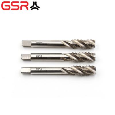 China stainless steel & Other China Manufacturer Steel Spiral Thread Cutting Tools HSS Groove Machine Taps for sale