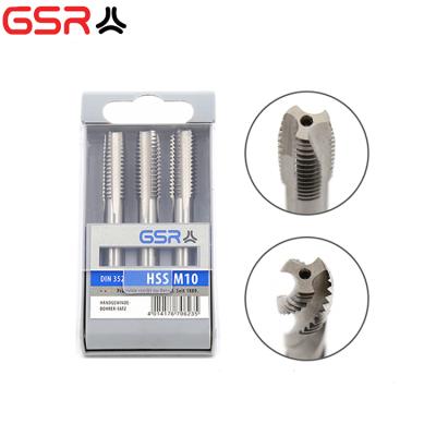 China GSR HSS M10 Hand Tapping Thread Taps Hand Tap Set Threading Tools Taps Hss for sale