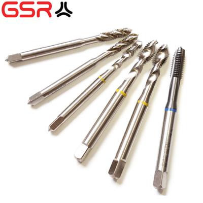 China Professional HSS 4341 M2 M35 M42 GSR Threads Tools Machine Taps Thread Cutting Tools for sale