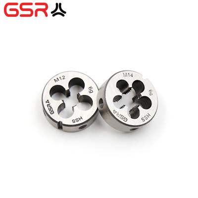 China External Wire Cutter Adjustable HSS Thread Cutting Circular Round Button Dies for sale