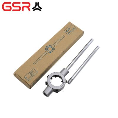 China Hot Selling Zinc Casted Body Round Steel Die Holder Wrench Din 225 Die Holder DIY Tool for sale