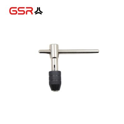 China Alloy Steel & Best Quality Carbon Steel Wire Tool Holder Adjustable Ratchet T Type Tap Wrench for sale