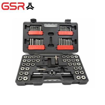 China Alloy Steel 75Pcs Germany Metric Tap And Die Set Germany Tool Kit Professional Mechanic Tool Set for sale