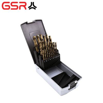 China Hot Sale HSS-CO 25pcs Metal Drilling Twist Drill Set For Metal for sale