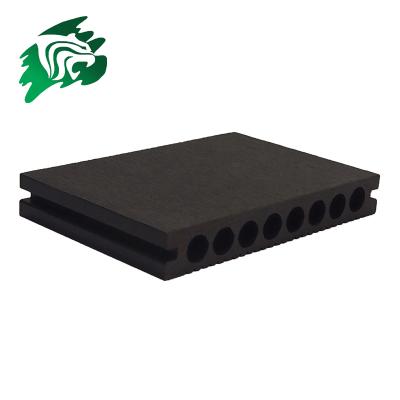 China OUTDOOR GARDEN FLOORING EMBOSSING WPC DECKING BOARD CAVITY LIGHT COMPOUND WOOD DESIGN WPC TIMBER (FLOORING BOARD) for sale