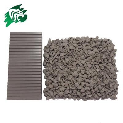 China Gray Wood Composite Factory Directly WPC Injection And Extrusion WPC Plastic Composite Granule For Extrusion for sale