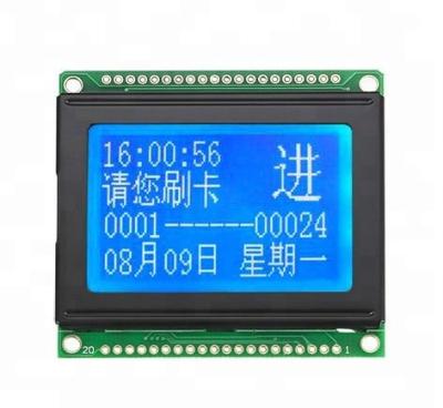 China Popular Graphic 128*64 Yellow Green LCD Display Modules 0.28*0.35 for sale