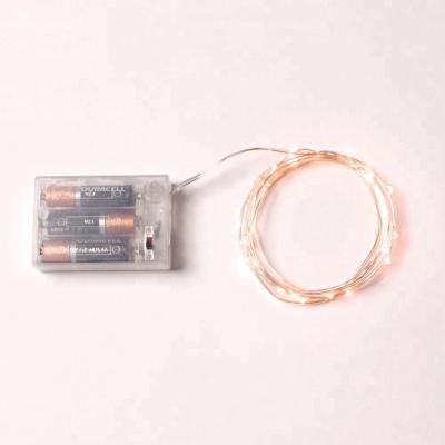 China Outdoor Decoration Home LED Wire Lights 5M/10M/20M/30M Warm White Fairy PVC+copper string waterproof for sale