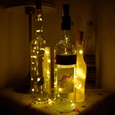 China Popular Decorative Led Fancy Empty Liquor Bottle Mini Lights Waterproof DIY Decoration For Kitchen Christmas New Year for sale