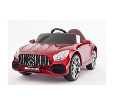 China Plastic Type PP red 2-seat 12v electric charging children's toy car for girls in 2002 for sale