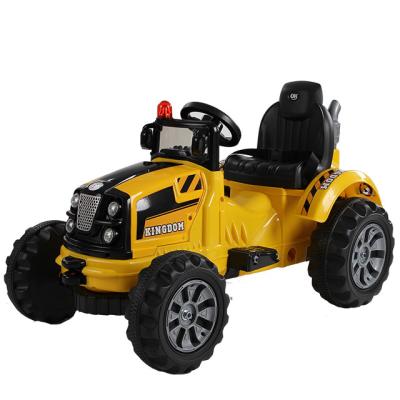 China 2022 Ride On Car for Kids 6v 12v Electric Construction Truck Tractor Battery Toys for sale