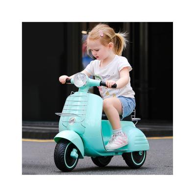 China Ride On Toy Electric Kids Motorcycle with Light in Red Yellow Dark Blue Pink or Green for sale