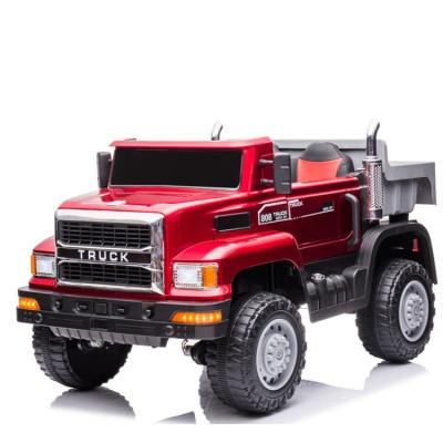 China Ride On Toy 2022 Trend With Emote Control Big Toys Electric Pickup 12V Tractor Truck for sale