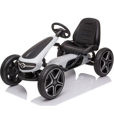 China 2022 Licensed Kids Go Kart Toy Car For Children Ride On Toy With Non-electric Pedal for sale