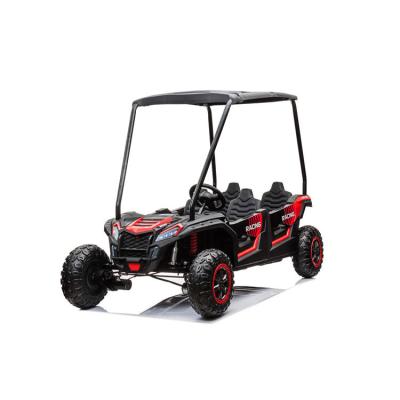 China 24v Battery 4x4 Plastic UTV Four-Seat Children's Electric Car with Carport 4-Wheeler for sale