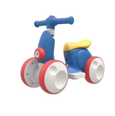 China PP Plastic Baby Balance Car with Bubble Device Electric Scooter Style Ride On Toy for sale