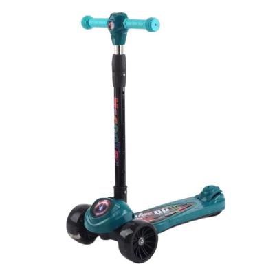 China Carton Size 71*51*62 Three Wheel Kick Scooter for Kids Quick Folding Design Direct for sale