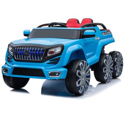 Cina Remote Control Kids Cars 6*6 Electric Ride-On Cars 12V con luci a ruota Giocattoli didattici in vendita