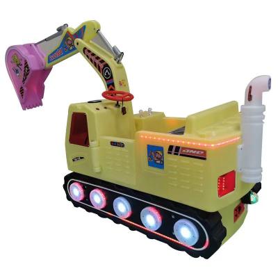 China Children's Amusement Facilities Ride On 24V Electric Toys Car with Excavator Modeling for sale