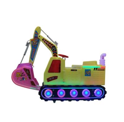 China 2023 Model Digger Bulldozer Excavator Electric Battery Bumper Cars for Children and Adults for sale