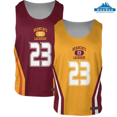 China Breathable Sublimated Wholesale Custom Box Lacrosse Apron for sale