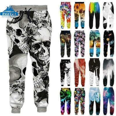 China Custom Logo Men's Streetwear Sublimation Quantity Print XXL Quantity Cotton Sweatshirt Gym Sweat Workout Anti-Wrinkle Fitness Pants Men Sports Custom Joggers for sale