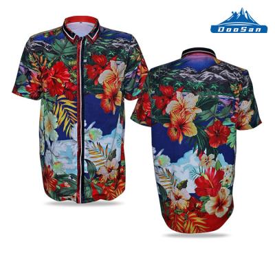 China Breathable Hawaiian Style Auto Racing / Motorcycle Racing Sports Tank Top Shirts for sale