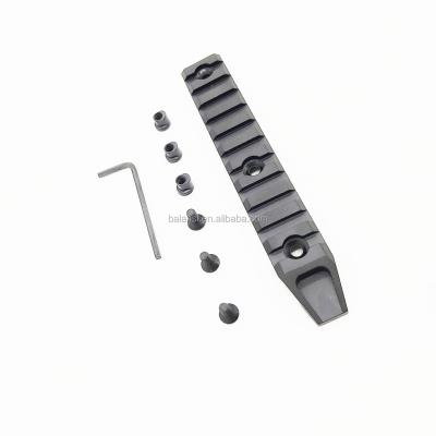 China Aluminum Alloy 11 Slot Keymod Rail Section Picatinny Rail For KeyMod Handguard Mount Rail Sytstem for sale