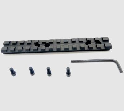 China Aluminum Alloy 13 Slots Scope Mount Picatinny Weaver Rail Scope Mount for sale