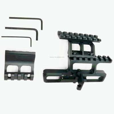 China Aluminum Quick Detach Rail Scope Mount Base Picatinny AK 47 Mount Side Rail Mount for AK AK 74 SIDE RAIL for sale