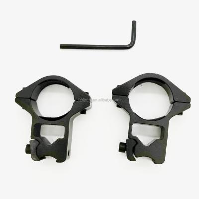 China Clear Weaver Style High Rise Aluminum Alloy High Profile Scope Mount Rings for Weaver Rail Mount 11mm for sale