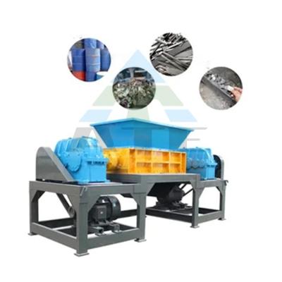 China Industrial Rubber Pet Recycling Machine Plastic Tire Shredding Machines Wooden Metal Scrap Shredder for sale