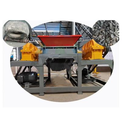 China Recycling Rubber Used Car Tires with 3600*2000*2200mm Size Tire Crusher Equipment for sale