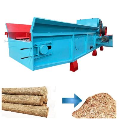 China 110KW 8-10tph Diesel Engine Biomass Pellet Plant Drum Wood Branch Crusher Chips Chipper Crusher With Good for sale