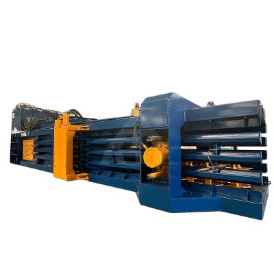 China Advantageous Horizontal Baler Machine for Garbage Waste Plastic Cans Bottles Cartons for sale