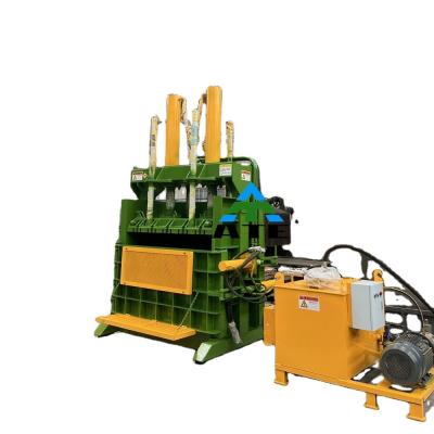 China High Productivity Waste Tire Baler Press Vertical Baler Machine for Retail and Baling for sale