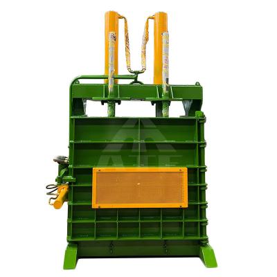 China 650 KG Capacity Plastic Bottle Bag Cans Waste Baler Machine for Customer Bale Density for sale