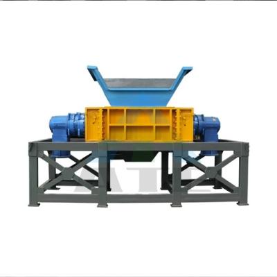 China Electrical Copper Cable Iron Steel Light Metal Cans Chip Shredder Machine 2.8T Weight for sale