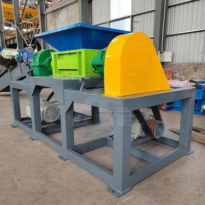 China Double Shaft Shredder for Scrap Metal and Household Plastic 1-10 Cm Final Product Easy for sale