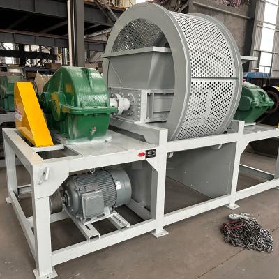 China Tire Recycling Machine Double Shaft Plastic Shredder for Waste Management System for sale