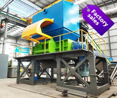 China After Service Field Maintenance Metal Shredder Machine for Crushing Scrap Metal Sheets for sale